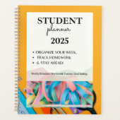 Student Planner 2025 | Wekelijks schema, huiswerk  (Voorkant)