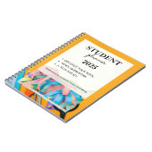 Student Planner 2025 | Wekelijks schema, huiswerk Notitieboek (Linkerzijde)