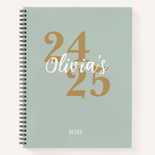Student Planner for Back to School, University Notitieboek (Voorkant)