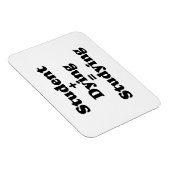 Student plus Dying staat gelijk aan studeren Magneet (Rechterzijde)