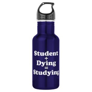 Student plus het Doen evenaart studeren Waterfles