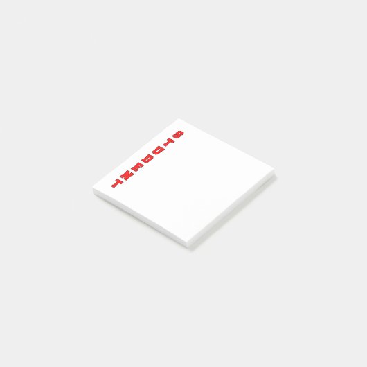 Student Post-it® Notes (Schuin)