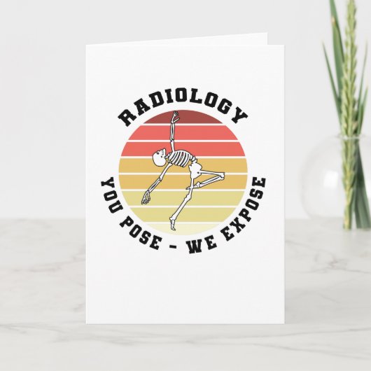 Student radioloog radioloog kaart (Voorkant)