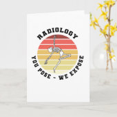 Student radioloog radioloog kaart (Gele Bloem)