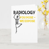 Student radioloog radioloog kaart (Gele Bloem)