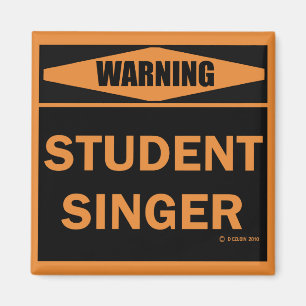 Student Singer Magneet