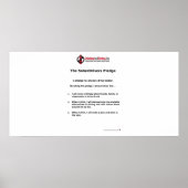 Student SoberDrivers Pledge Poster (Voorkant)