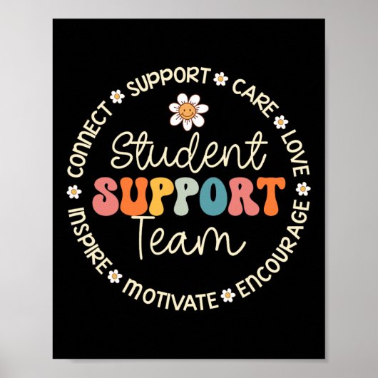Student Support Team Appreciation Week van Byck na Poster (Voorkant)