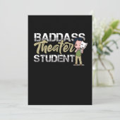Student theater via Actor Actress Gift Kaart (Staand voorkant)
