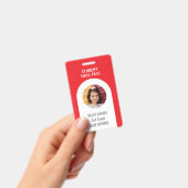 Student Toilet Pass Badge | herbruikbaar schoolbad (Handheld)