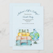 Student Trunk Party uitnodiging (Voorkant / Achterkant)