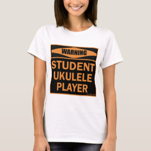Student Ukulele Player T-shirt
