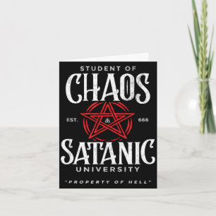 Student van chaos satanische universiteit covens v kaart