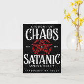 Student van chaos satanische universiteit covens v kaart (Gele Bloem)