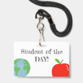 Student van de DAG! Badge (Voorzijde met lanyard)
