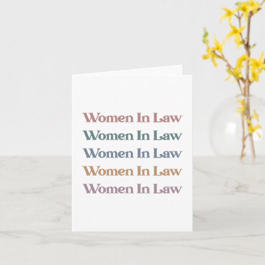 Student van de rechtenrechtenstudie van vrouwelijk kaart (Gele Bloem)