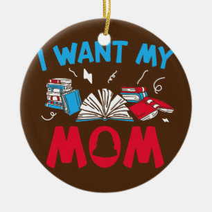 Student van het college Ik wil mam College Keramisch Ornament