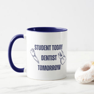 Student Vandaag Tandarts Morgen Koffiemok Mok