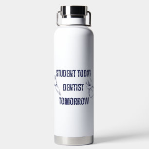 Student Vandaag Tandarts Morgen Waterfles