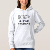 Student verpleegkunde hoodie (Voorkant)