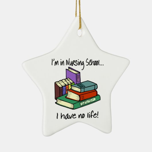 Student verpleegkunde keramisch ornament (Rechts)