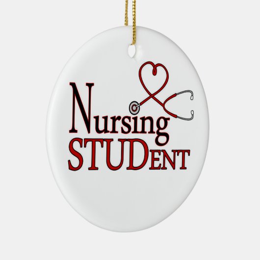 Student verpleegkunde keramisch ornament (Rechts)