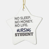 Student verpleegkunde keramisch ornament (Links)