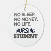 Student verpleegkunde keramisch ornament (Links)