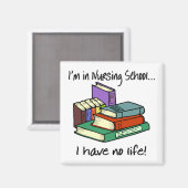 Student verpleegkunde magneet (Voorkant / Achterkant)