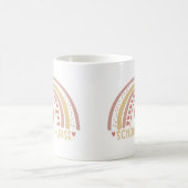 Student verpleegkunde op school Boho Rainbow Cute Koffiemok (Center)