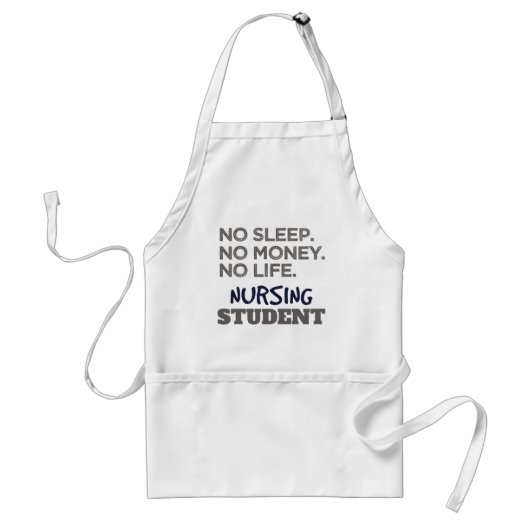 Student verpleegkunde standaard schort (Voorkant)