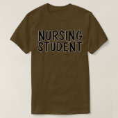 STUDENT VERPLEEGKUNDE T-SHIRT (Design voorkant)
