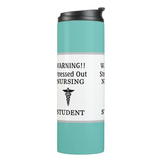 Student verpleegkunde    thermosbeker (Gedraaid links)