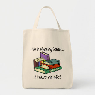 Student verpleegkunde tote bag