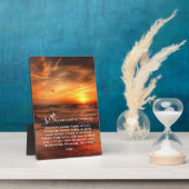 Student verpleegkunde/zuster Prayer Plaque Fotoplaat (Zijkant)