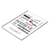 Student Verpleegkundige-Attributes+Heart/Persoonli Notitieboek (Linkerzijde)