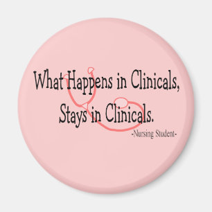 Student Verpleegkundige geschenken Magneet