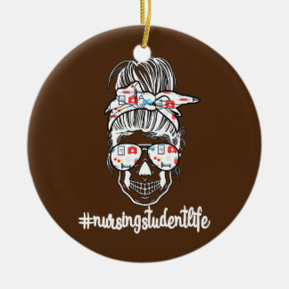 Student verpleegschool verpleegster keramisch ornament