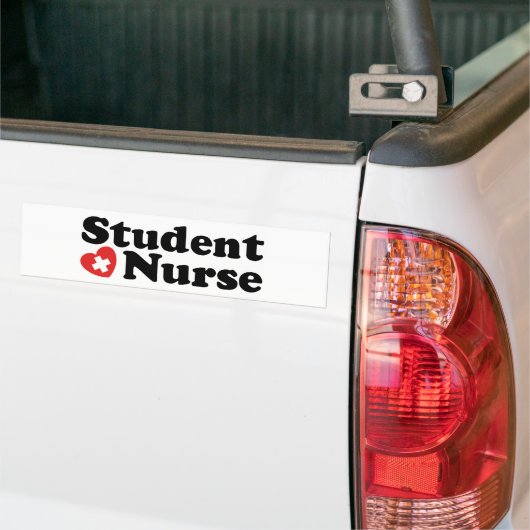 Student verpleegster bumpersticker (Op Truck)