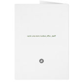 Student verpleegster Butterflies bedankt (Achterkant)