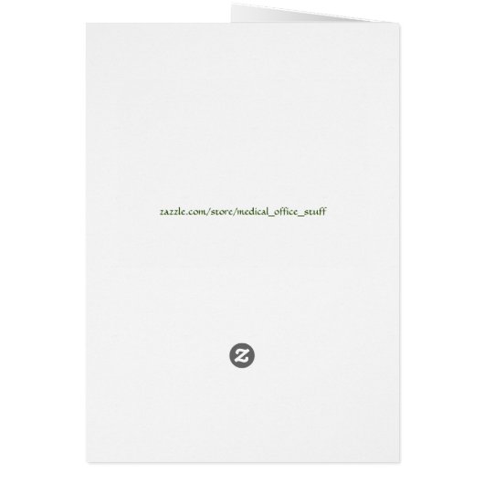 Student verpleegster Butterflies bedankt (Achterkant)