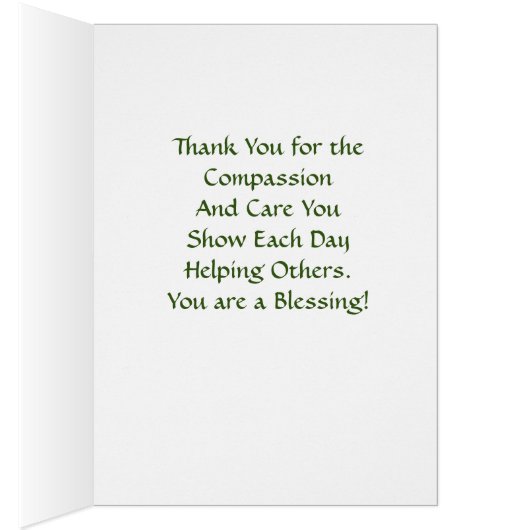 Student verpleegster Butterflies bedankt (Binnen (Rechts))