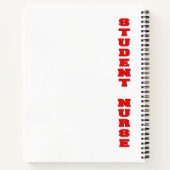 Student verpleegster notitieboek (Achterkant)
