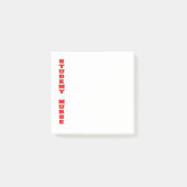 Student verpleegster post-it® notes (Voorkant)