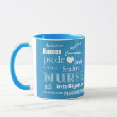Student verpleegster Pride-Attributes/Aqua Blue Mok (Links)