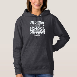 Student verpleegster, speciaal geïndividualiseerd hoodie