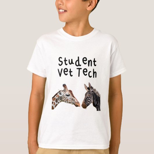 Student Vet Tech T-shirt (Voorkant)