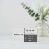 Student Visitekaartje (Staand voorkant)