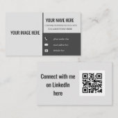 Student Visitekaartje (Voorkant / Achterkant)