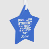 Student voor het prelegislatieve college Geen leve Ornament (voorkant)